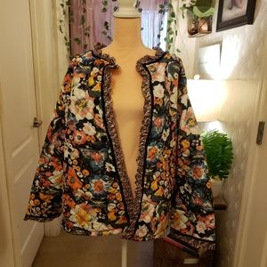NEW Floral Open Style Jacket